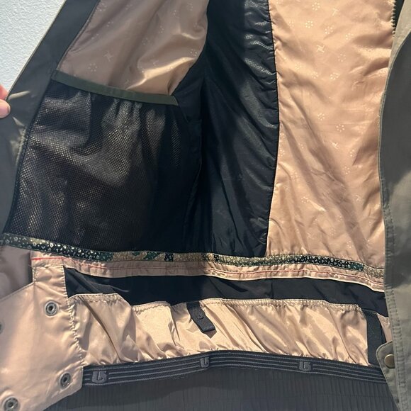 Burton | Olive Green Dry Ride Snowboard Jacket - Picture 3 of 4